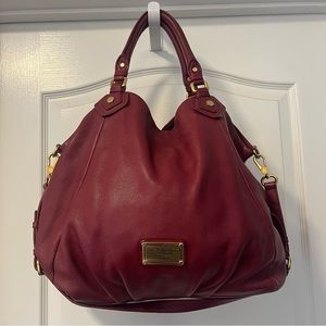 Marc by Marc Jacobs Classic Q Fran Bag - Large Burgundy